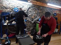 In the background there is a replica of what steve mcqueen. 4 Day C G Accredited Bike Mechanic Course Cycle Training Ireland