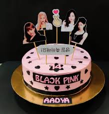 Cake O Clock Aadya Is A Huge Fan Of K Pop Music So On Her 14th Birthday Her Brother Decided To Get A K Pop Themed Red Velvet Cake For Her Birthday