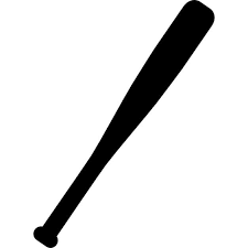 Baseball Bat Silhouette Bat Silhouette Bat Clip Art Baseball Bat