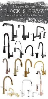 Whether your bathroom calls for a centerset or widespread faucet or chrome, brushed nickel, or matte black finish, we've designed sink faucets that are engineered to exceed your expectations. 15 Asaro Pull Down Spring Spout Faucet By Signature Hardware 279 95 Brass Kitchen Faucet Black Kitchen Faucets Brass Faucet