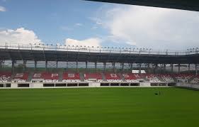 Play of the teams acs sepsi osk sfantul gheorghe and cs mioveni at the tournament liga i. E Oficial Noul Stadion Al Sepsi Osk Din Sfantu Gheorghe Va Fi Inaugurat La Inceputul Lunii Octombrie We Radio Sfantu Gheorghe