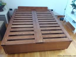 Letti senza testiera letti moderni letti classici letti su misura testate letto imbottite. Letto Contenitore In Legno Massello Reti Singole Dormicisu Com