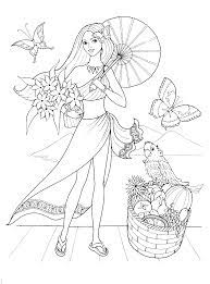 Barbie in rock 'n royals coloring pages for girls. Fashionable Girls Colouring Pages Dolphin Coloring Pages Princess Coloring Pages Barbie Coloring Pages