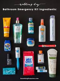 Just print, frame, and place in the bathroom next to your bathroom wedding basket. Learn How To Make Your Own Bathroom Emergency Kit Wedding Emergency Kit Wedding Bathroom Bathroom Baskets