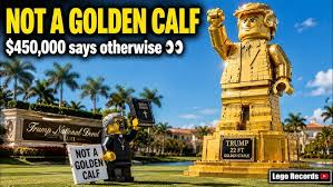 They Built a $450K Golden Trump Statue 🏆 | Lego Records (Official MV) -  YouTube