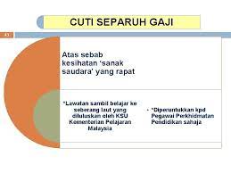 Terma dan syarat serta insentif oleh sesetengah syarikat mungkin ada persamaan dan juga ada beberapa perbezaan terutamanya mengenai berkaitan cuti. Bengkel Persediaan Peperiksaan Kpsl Perintah Am Bab A