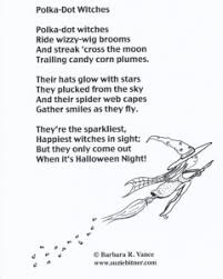 Polka Dot Witches My Blog Kids Poems Halloween Reading Childrens Poetry