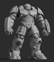 Hulkbuster 3d Fan Art Iron Man Hulkbuster Marvel Concept Art