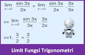 Check spelling or type a new query. Contoh Soal Limit Fungsi Trigonometri Dan Pembahasannya