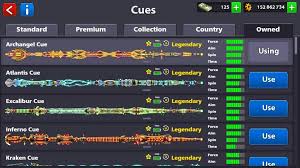 There is currently 143 cues: 8 Ball Pool Legendary Cues Home Facebook