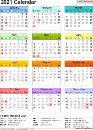 The calendar of a nation, state, area or perhaps a city is utilized for preparing. Calendar 2021 Template Word All Months Free Printable Calendar Monthly