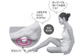 大事なのは アーチ の改善 テニスボールをコロコロ転がすだけの 足裏ほぐし 美的 com テニスボール 肩胛骨 ほぐし