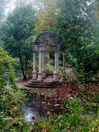 It consists of over 1,077 acres (436 hectares; Longwood Gardens In The Rain Longwood Gardens Beautiful Gardens Garden Gazebo