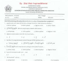 Soal soal tes pelatihan kip konseling menggunakan abpk pdf. Download Soal Ukk Madrasah Dta Kelas 2 Mapel Al Qur An Tahun 2018 2019 M Bilal Web Inspirasimilenial