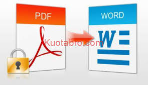11 Cara Mengubah File Pdf Ke Word Online Offline