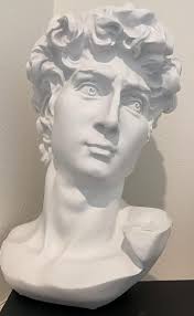 DAVID STATUE SCULPTURE BUST