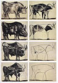 Pablo Picasso Bull Series 1945 1946 The Bull Series Of Lithographs Show The Artistic Decomposition Of The B Pablo Picasso Soyut Ekspresyonizm Soyut Sanat
