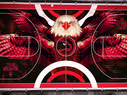 We have 4 free atlanta hawks vector logos, logo templates and icons. Atlanta Hawks Basketball Court By Terry Soleilhac On Dribbble