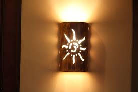 Outdoor Wall Sconce Southwestern Sun Indoor By Customcutlighting Outdoor Wall Sconce Southwestern Outdoor Lighting Southwestern Wall Sconces