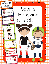 Behavior Clip Chart Behavior Management Sports Behavior