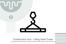 Download Construction Icon Lifting Hook Crane Graphic By Melindagency Creative Fabrica PSD Mockup Templates