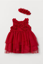 Red Birthday Dress For 1 Year Old Pdp Red Baby Dress Red Dresses For Kids Baby Girl Red Dress