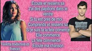 Are you ready for the ride — ost violetta en vivo. Violetta Yo Soy Asi Traduction Francais Youtube
