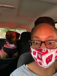 Snowy daycare and boarders having fun today