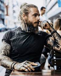 Maybe you would like to learn more about one of these? Handsome Male Models With Tattoos And Beards Novocom Top