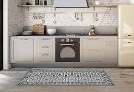 vilber gran chef tanger vinyl teppich masse 40 x 78 x 0 22 cm schone kuchen teppich tanger