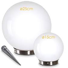 Boule Lumineuse Solaire Led Ideale Pour Illuminer Votre Jardin Luminaire De Jardin Solaire Apportant Un Eclairage D Led Solaire Lumieres A Billes Lumiere Led