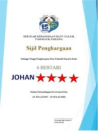 Dalam kehidupan berbangsa, kita tidak bisa sekadar numpang hidup, melainkan juga harus merawat dan menguatkan keutuhan bangsa kita sendiri. Sijil Keceriaan Kelas Doc