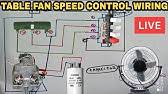 Ii) choke or inductor type. Table Fan Regulator Connection Youtube