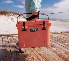 Limited Edition Coral Colored Yeti Love This Yeti Cooler Yeti Coolers Yeti Roadie