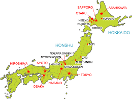 Heralded as japan's number one ski destination and often called niseko united, the area comprises of four interlinked ski resorts. Jungle Maps Map Of Japan Hakuba