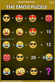 Nowadays everybody, young and old. Emoji Maths Puzzles Hard Emoji Maths Puzzles With Answers