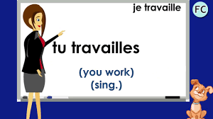Le Verbe Travailler au Présent - To Work Present Tense - French Conjugation  - YouTube