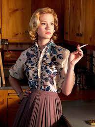 Chopping your hair can be liberating, and the right cut can complement the features you want to accentuate. Mad Men Hairstyles Women Womens Hairstyles Mad Men Hair