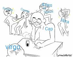 Pin By Me Meeeeeep On Zodiac Signs Drawing Meme Funny Drawings Drawings Of Friends