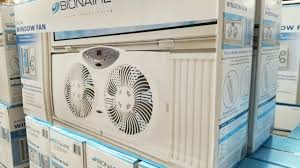 Bionaire Twin Reversible Airflow Window Fan Canada Costco Bionaire Twin Airflow Window Fan 39 Youtube