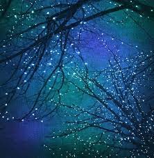 Maybe you would like to learn more about one of these? Beautiful Lights On The Trees Light Up The Night Sky Beautiful Photography Night Skies Blue Palette