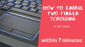 Somehow excel 2010 got the scroll lock on. How Do I Enable Two Finger Scrolling On My Dell Windows 7