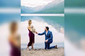 Have your pup obedience trained before she arrives home. Man Proposes To His Girlfriend With Golden Retriever Puppy