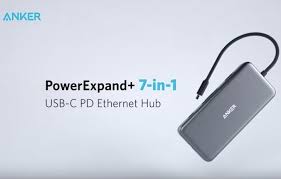 In several colors (black pictured). Anker Powerexpand 7 In 1 Usb C Pd Ethernet Hub