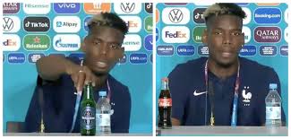 Jun 17, 2021 · pogba said on twitter in 2017 that he does not drink alcohol. Paul Pogba Mimics Ronaldo S Press Conference Stunt Removes Heineken Beer Bottle Away