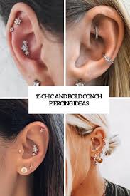 Conch piercings are said to be more painful than other ear piercings due to the. 15 Chic And Bold Conch Piercing Ideas Styleoholic