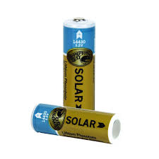 Hampton Bay Lithium Phosphate 400mah Solar Rechargeable Replacement Batteries 2 Pack Btlp14430400d2 The Home Depot