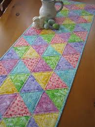 Spring Easter Table Runner Quilted Table Runners Patterns Easter Table Runners Quilted Table Runners