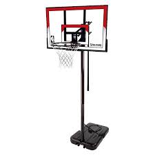 Spalding Nba 44 Polycarbonate Portable Basketball Hoop Portable Basketball Hoop Basketball Systems Basketball Hoop