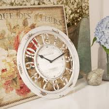 Antique White Wall Clock Wayfair
